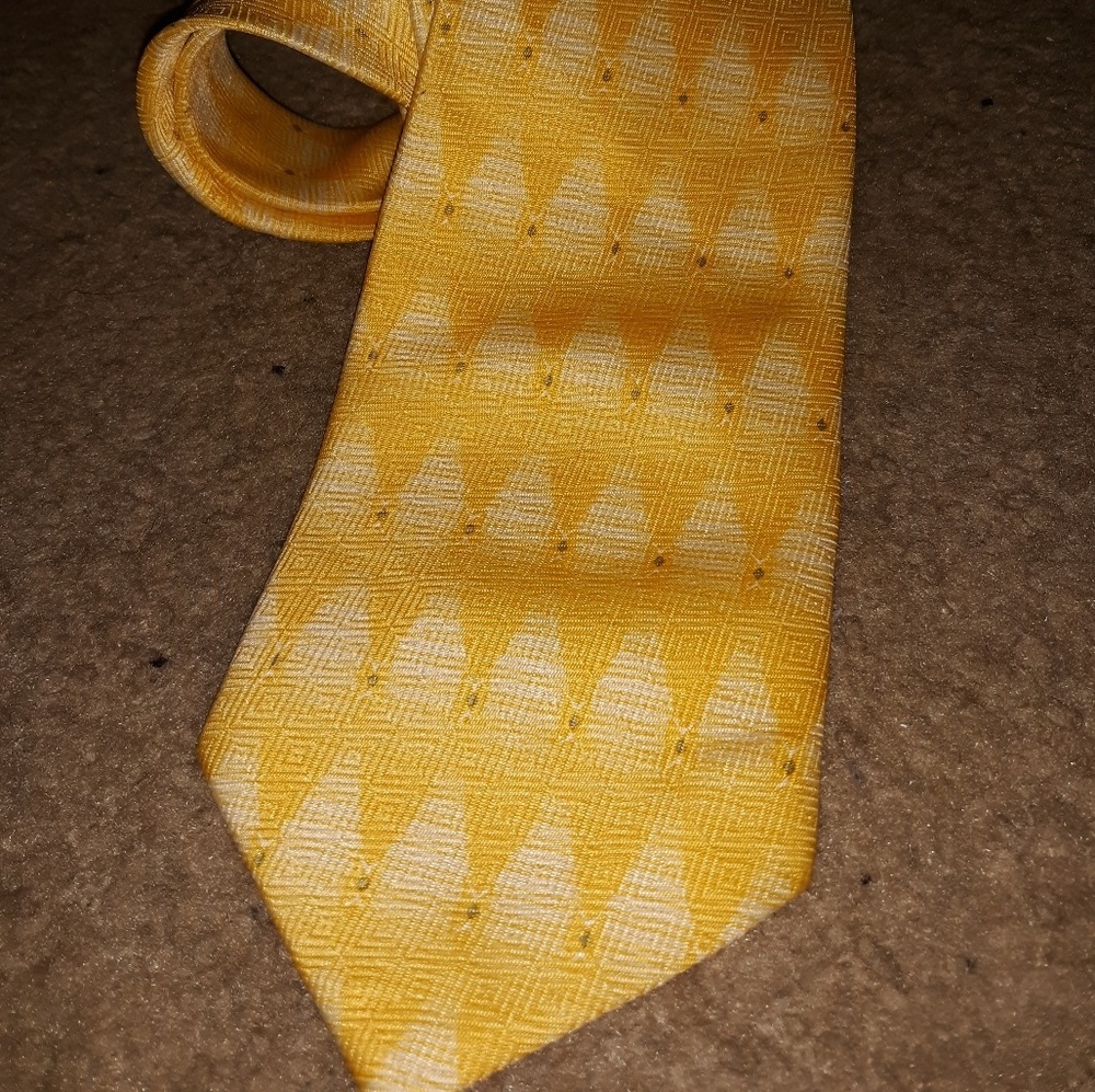 Yellow Fratello neck tie